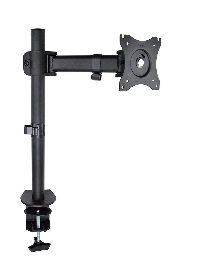 Star Single Desk Monitor Stand with Clamp for LCD LED Computer Displays 13 to 27 Inch-Heavy Duty Lift Articulating Arm Mount Fits VESA 75 and 100, 17.6lbs Capacity - Image 2