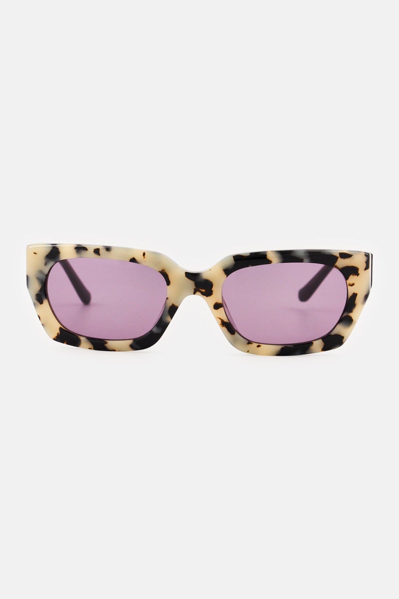 DKNY Women DO513S Rectangular Sunglasses, Multicolor - Image 1