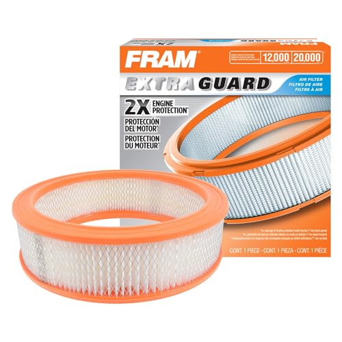 FRAM Extra Guard CA326 Replacement Engine Air Filter for Select Pontiac Oldsmobile, GMC, Chevrolet, Cadillac, Buick and Avanti Models, Provides Up to 12 Months or 12,000 Miles Filter Protection - Image 2