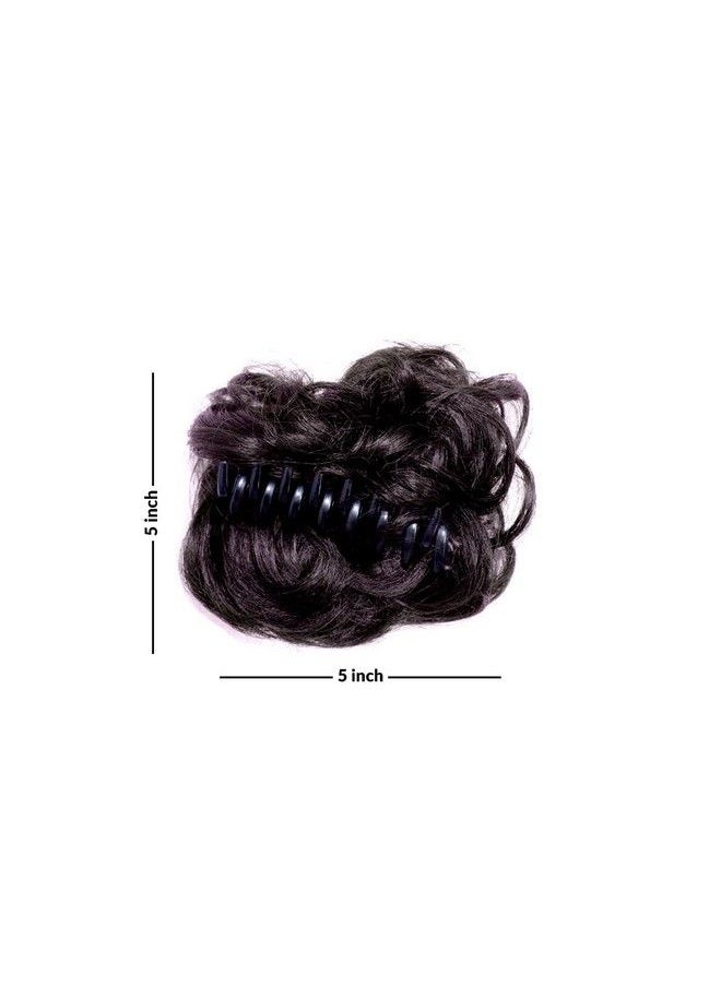 Inaaya - Synthetic Hair Bun Juda Extension For Women Black/Brown Pack Of 1 - Image 1