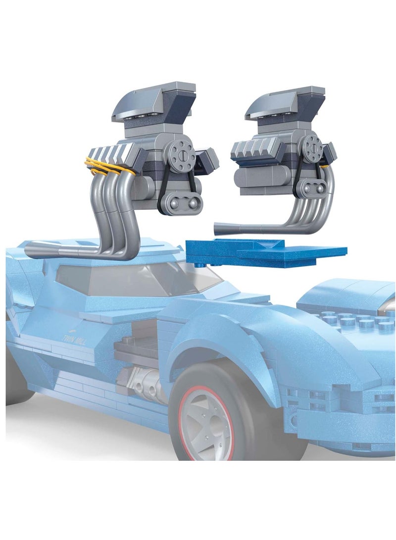 Hot Wheels Hot Wheels Mega Construx Construction Set - Twin Mill  - Image 2
