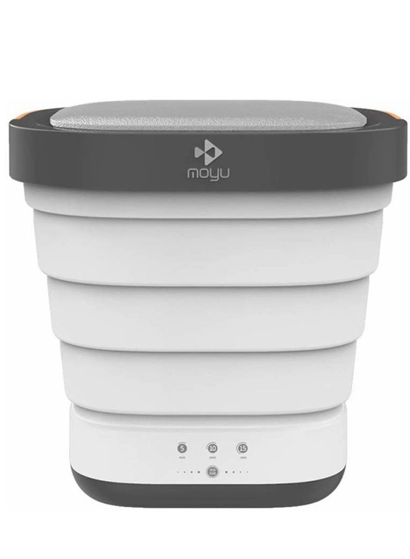 Cool Baby Portable mini folding clothes washing machine, bucket automatic home travel self-driving tour underwear foldable washer - Image 1
