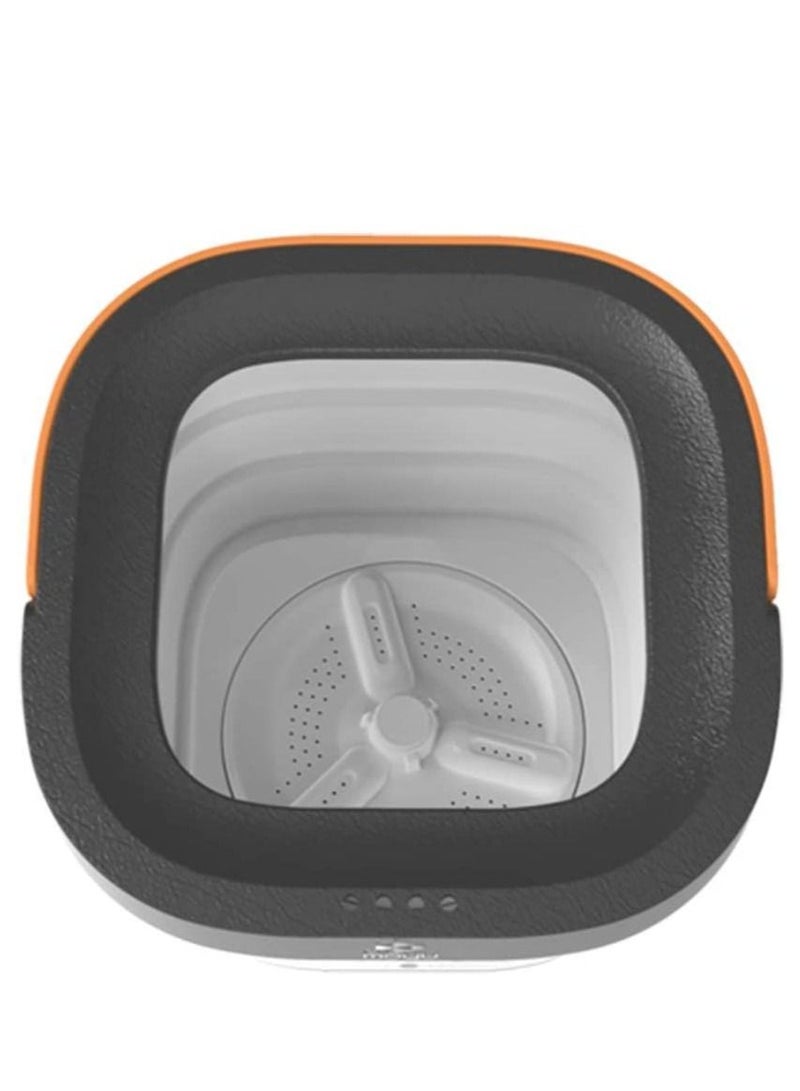 Cool Baby Portable mini folding clothes washing machine, bucket automatic home travel self-driving tour underwear foldable washer - Image 2