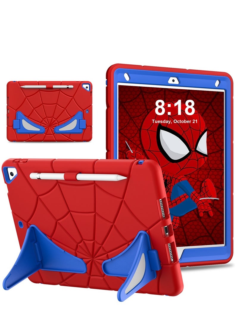Ipad 9th/8th/7th Generation 10.2-Inch Case for Kids Shockproof Protective Cover with Pencil Holder Shoulder Strap Kickstand for Kids Children  - Image 1