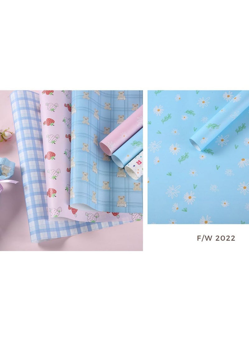 Generic 6 Sheets Gift Wrapping Paper Set Box Wrap for Her Him Women Men Gifts Wrapping Best Gifft  - Image 4