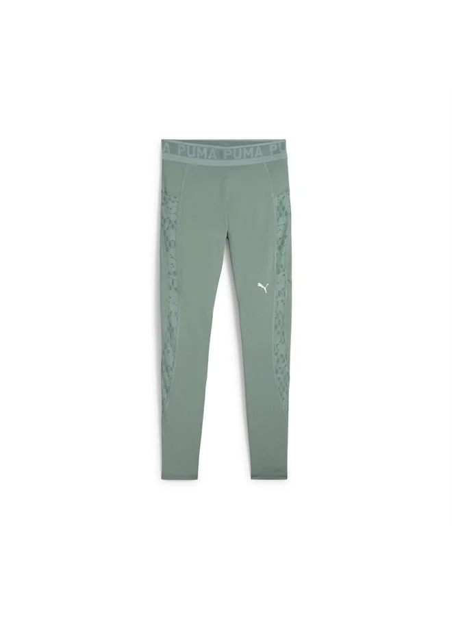 Puma Green Moon LACE High-Waisted 7/8 Tights Women for Women | Best Price UAE