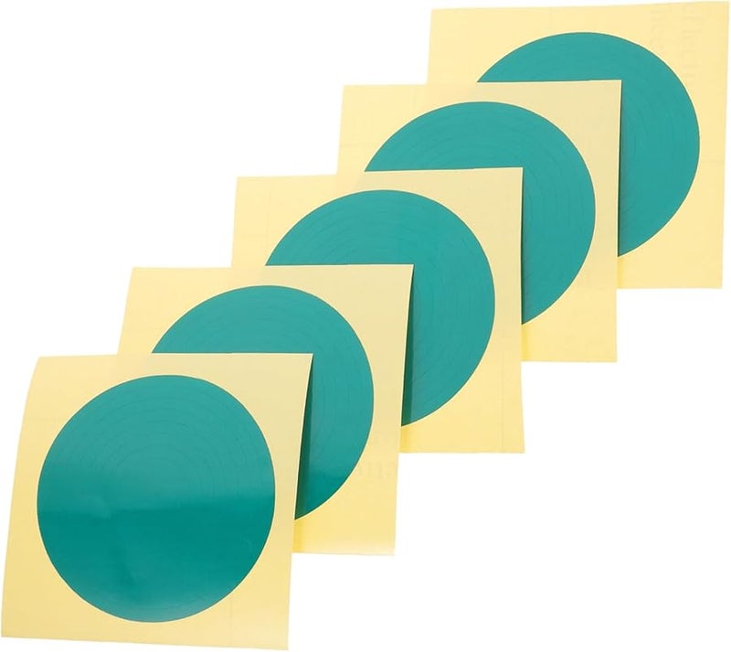 COHEALI ملصقات مقياس الضغط العاكس 5 أوراق ملصقات تعريفية لاصقة للقراءة السهلة - Image 2