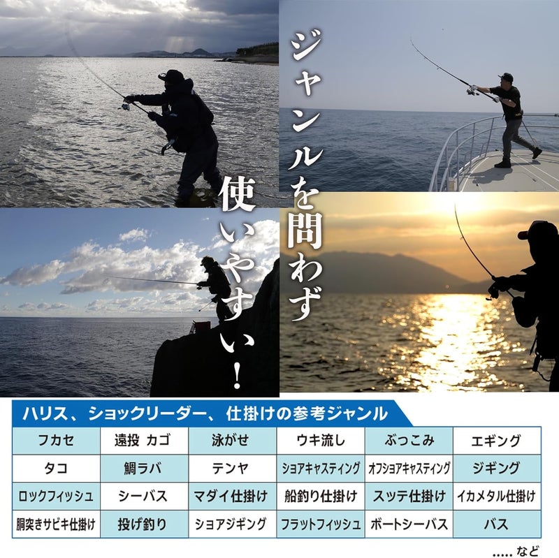DUEL Big Fluorocarbon Fishing Line - 50m, 7 12Kg (0.435mm) - Image 5