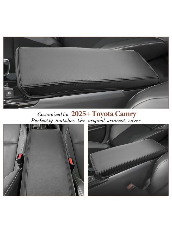 SKTU 2025 2026 Camry Accessories Center Console Cover for 2025 2026 Toyota Camry Armrest Cover 2025 2026 Camry (LE/SE/XLE/XSE) Armrest Pad 2025 2026 Camry Hybrid Accessories Center Console Cushion - Image 2