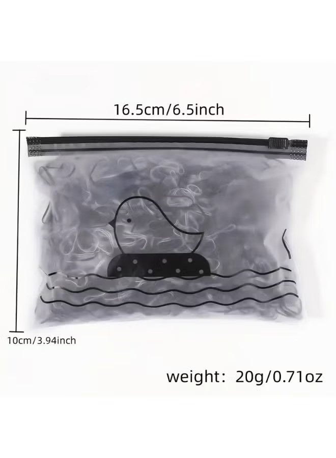 YJ 1000 Pcs Black Rubber Hair Bands for Girl Women Kids Baby, Soft Elastic Bands for Pets Braids Ponytail Wedding Hairstyle and More, with Bag - Image 3