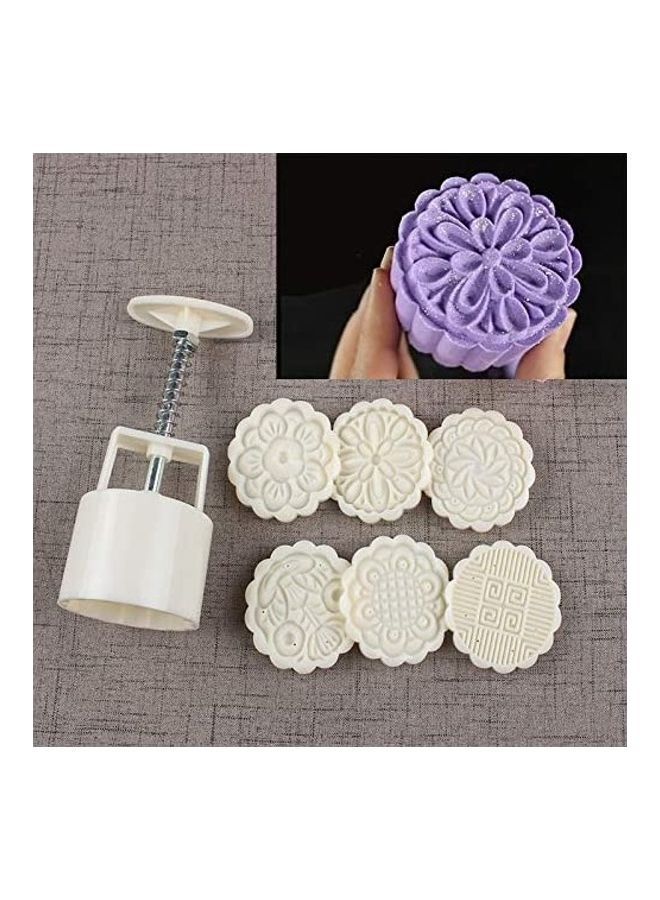 NIBEMINENT 6-Stamps with Barrel Bath Bomb Mold Kit - Image 1