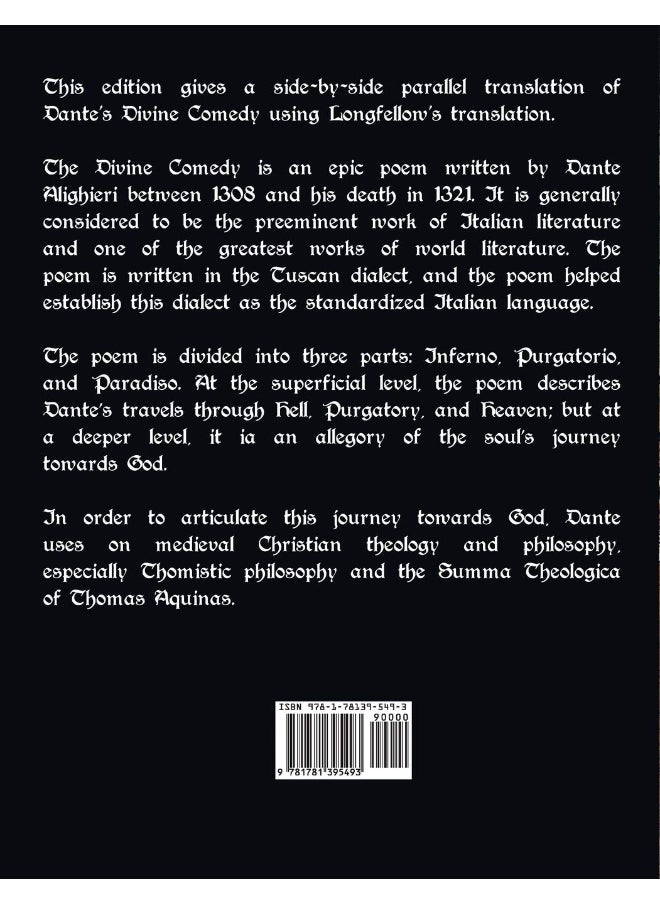 Benediction Classics The Divine Comedy / La Divina Commedia - Parallel Italian / English Translation  - Image 2