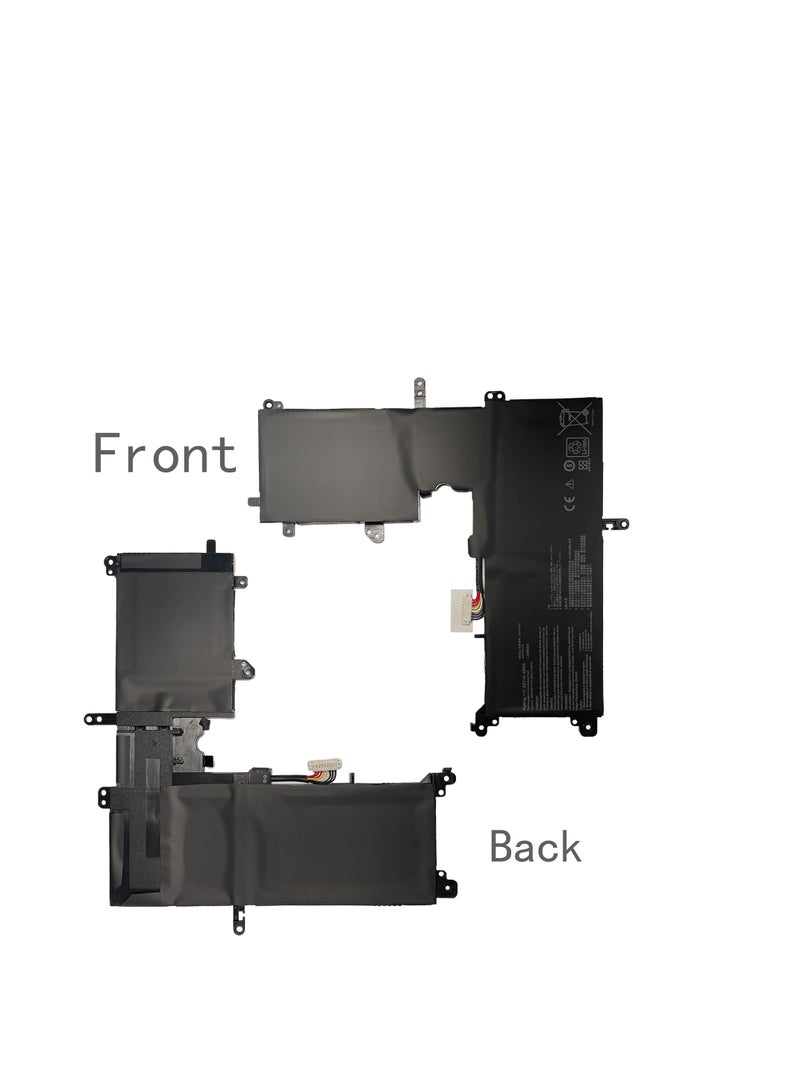 Terabyte B31N1705 3ICP5/57/80 Laptop Battery Replacement for Asus VivoBook Flip 14 TP410UA TP410UF TP410UR UX460UA Q405UA Series(11.52V 42Wh 3653mAh) - Image 4