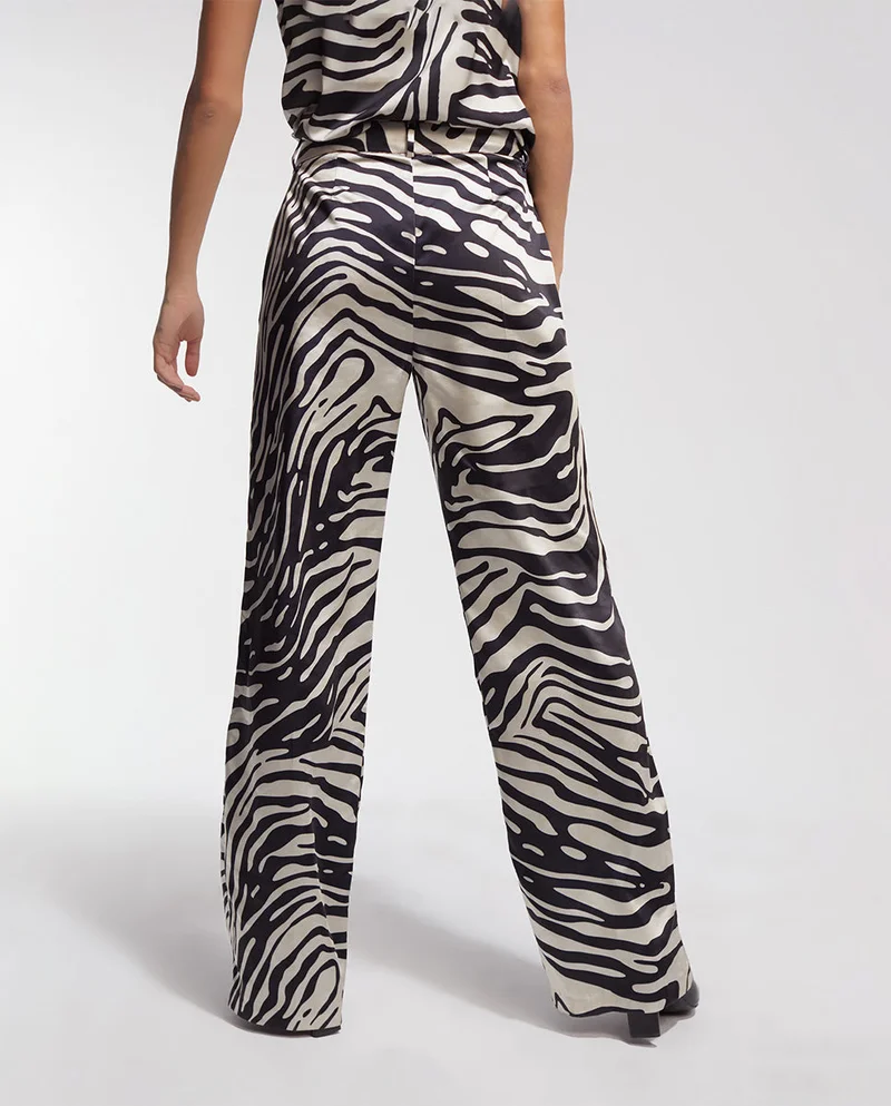 Lola Casademunt Zebra palazzo trousers