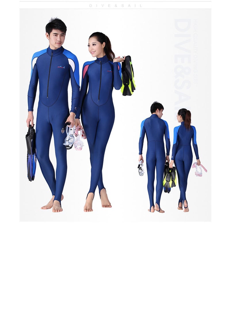 DIVE & SAIL Multifunctional One Piece Sun Protection Diving Suit Surfing And Snorkeling Jellyfish Swimsuit  - Image 2