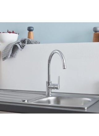 kitchen mixer with long neck