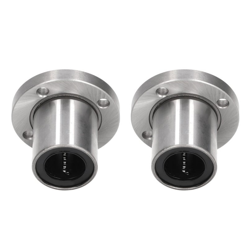 Linear Motion Bearing High-Quality Bearing Steel - Low Noise High Efficiency Round Flange Bearing for Industrial Equipment Guide Rods Columns - Image 5