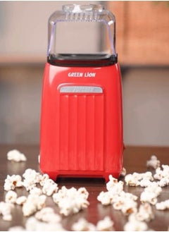 GREEN LION Pop Joy Pop Corn Maker 1200W 270ML - Red  - Image 2