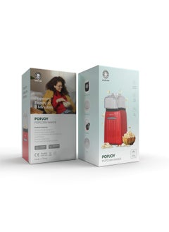 GREEN LION Pop Joy Pop Corn Maker 1200W 270ML - Red  - Image 4