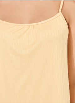 Styli Strappy Ruffle Hem Slip Dress  - Image 3