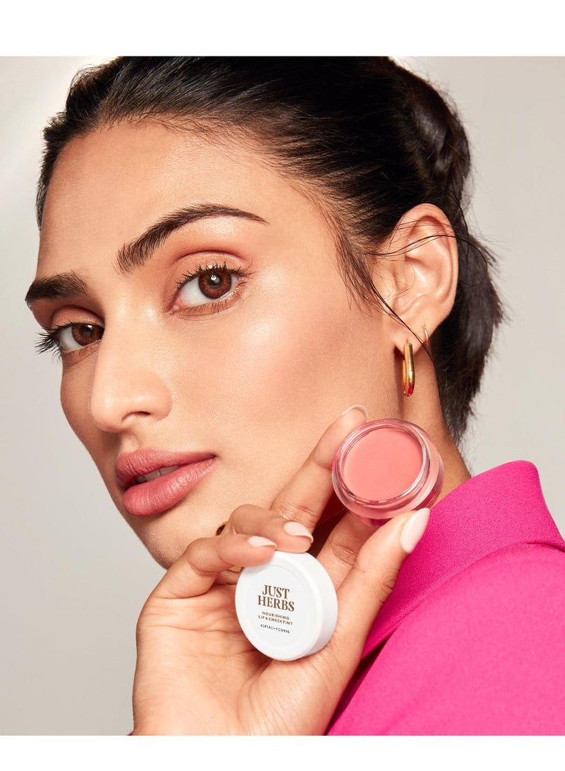 Just Herbs Ayurvedic Natural Lip Cheek Tint Blush - Image 4