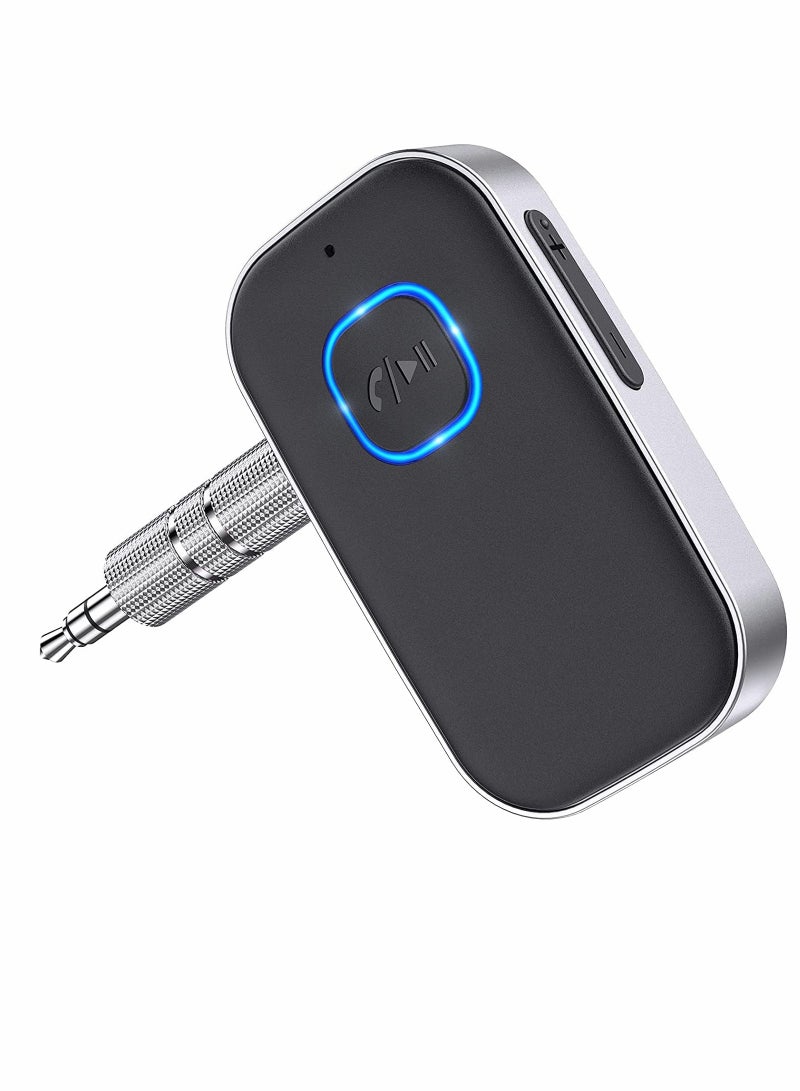 Barakah Bluetooth Aux Adapter, Car Bluetooth Receiver, Bluetooth 5.0 Noise Cancelling Bluetooth Car Adapter - Image 1