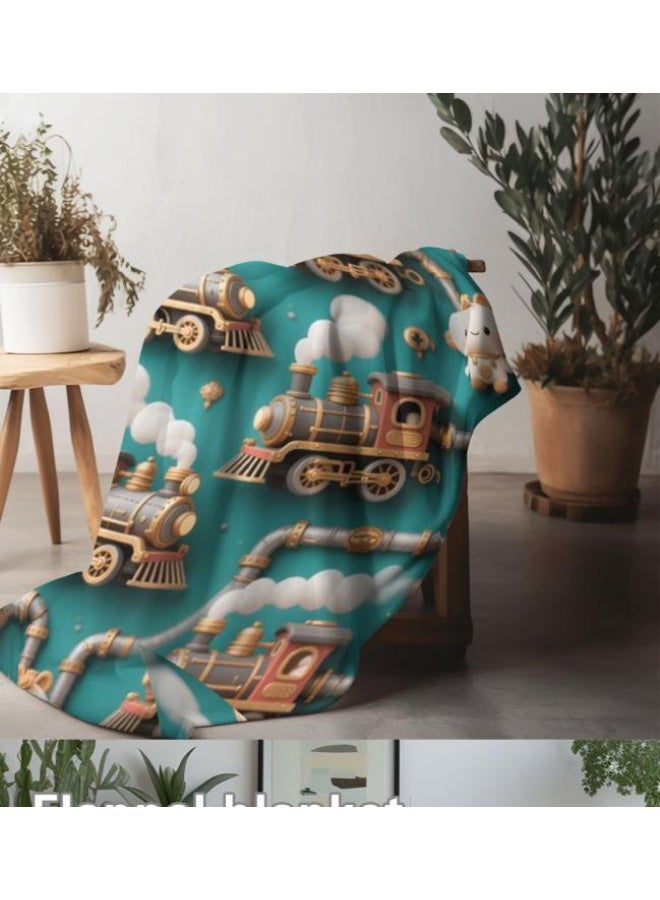 عام بطانية رقيقة من الفانيلا (حرارة ومريحة، ومناسبة للنوم واستخدام اللعبة والغبار والرمل) 150 سم * 200 سم - 777 - Image 3