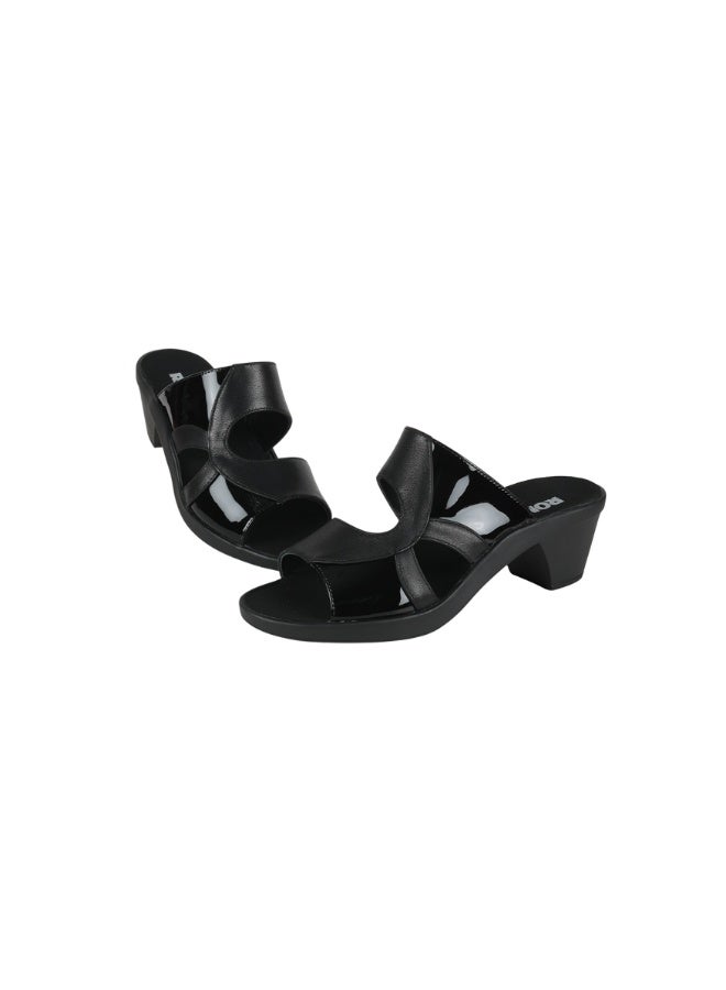 ROMIKA 117-389 Romika Ladies Block Heel Sandals 30503 Black - Image 2