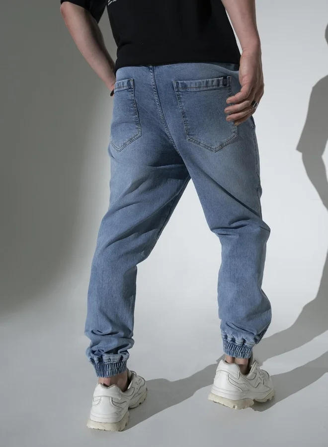 Hubberholme Light Blue Jeans For Men