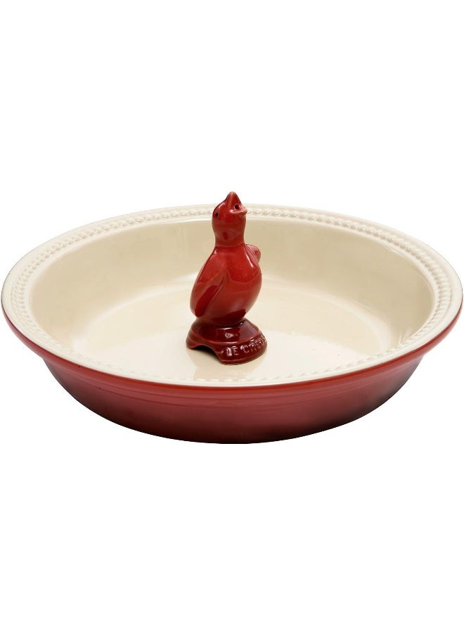 Le Creuset - Le Creuset Stoneware Pie Bird, 3.25", Cerise - Image 1