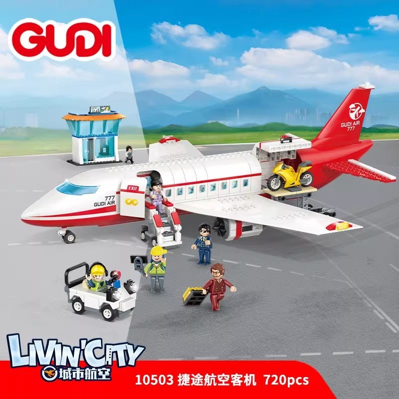 Airplane Building Blocks Set (GUDI 10503) - Image 2
