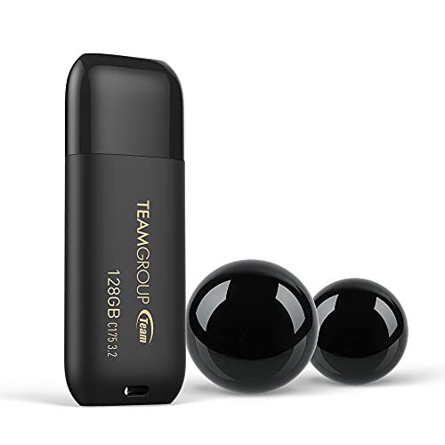 TEAMGROUP C175 256GB USB 3.2 Gen 1 (USB 3.1/3.0) Read 100MB/s Flash Thumb Drive,Memory Stick Compatible with Computer/Laptop Matte Black TC1753256GB01 - Image 2