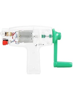 Generic Handheld DC Crank Generator, Hand Crank Driven Electricity Generator Mechanical Emergency Power Supply  - Image 1