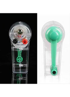 Generic Handheld DC Crank Generator, Hand Crank Driven Electricity Generator Mechanical Emergency Power Supply  - Image 5