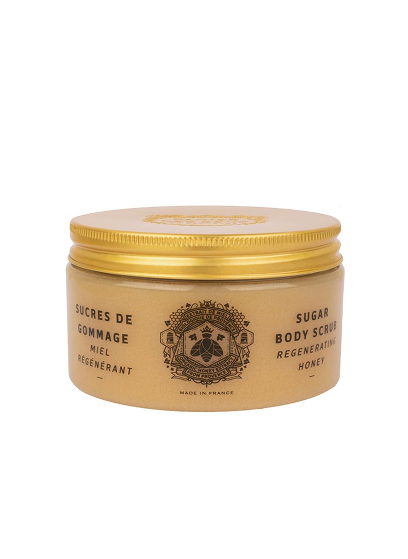 PANIER DES SENS Panier des Sens Honey Sugar Body Scrub with Shea Butter  Exfoliating Body scrub for Men  Women  Made in France  99 natural  300g 