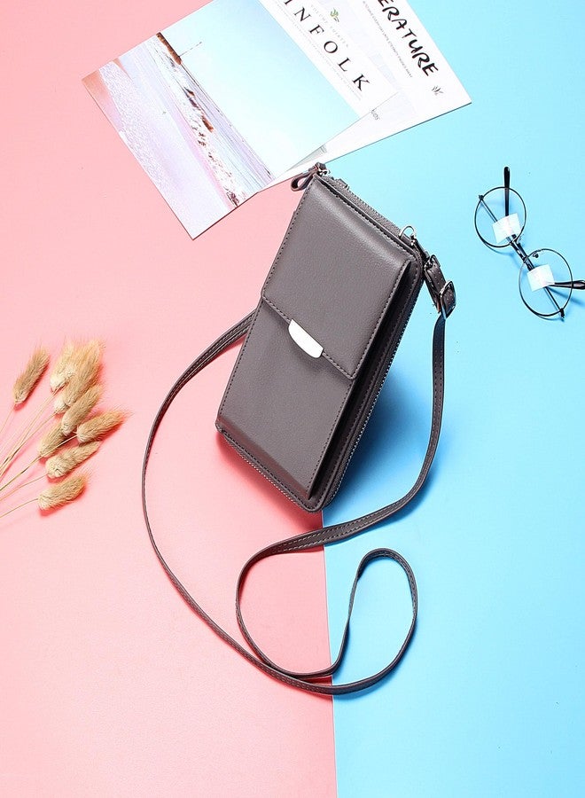 كوكو حقيبة كروس صغيرة من KUKOO، محفظة هاتف محمول مع فتحات لبطاقات الائتمان للنساء - Image 3