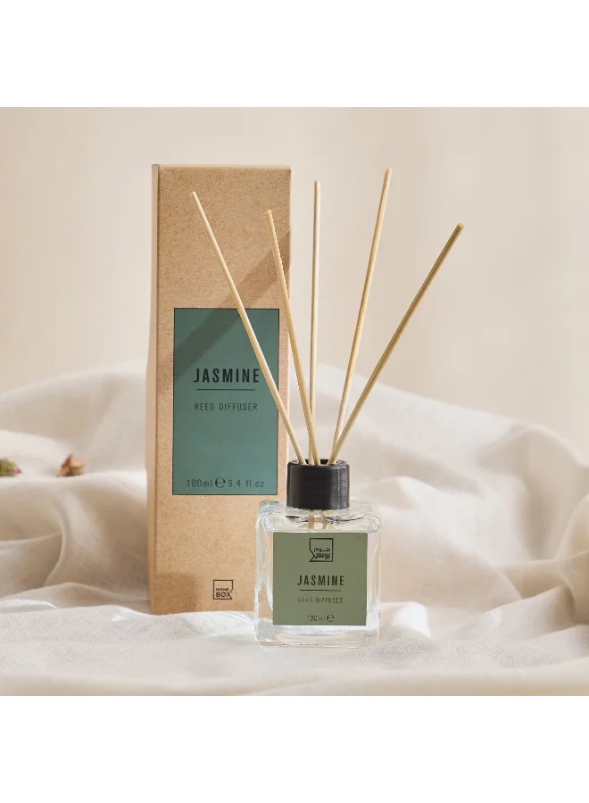 Home Box Nina Jasmine Square Bottle Diffuser - 100 ml