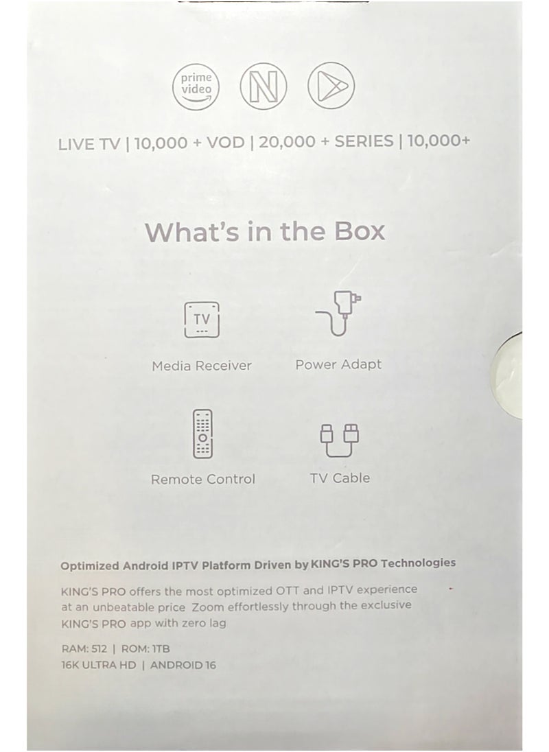 Smart Android TV Box – High-Performance Media Streaming Device