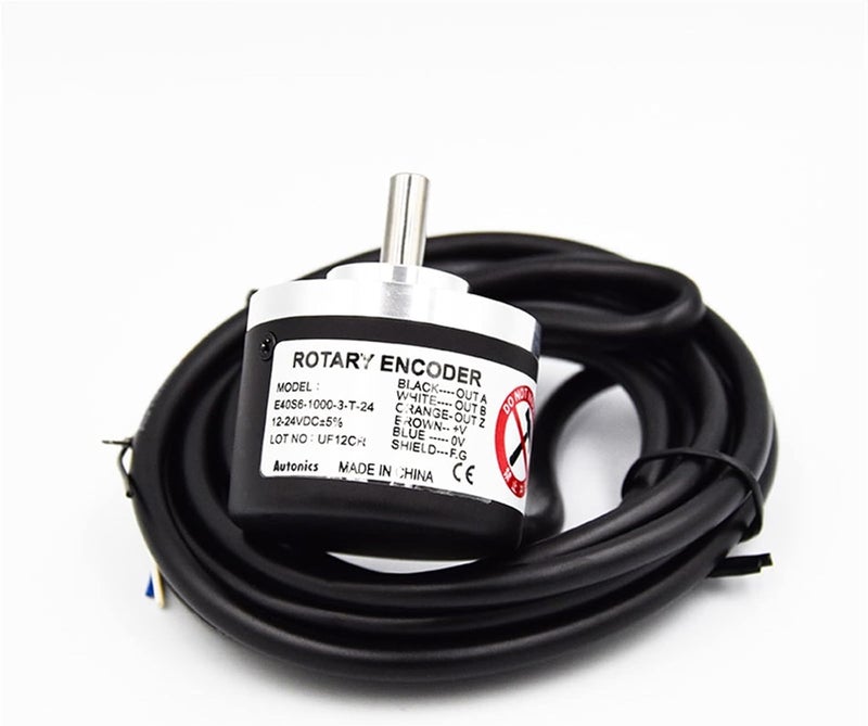 Rotary Encoder E40S6-3-T-24 E40S6-3-N-24 E40S6-6-L-5 3-1-24 3-2-24 3-V-24 3-T-5 6-L-24 1000P 1024PR Incremental Encoder(E40S6-20P,3-2-24) - Image 5