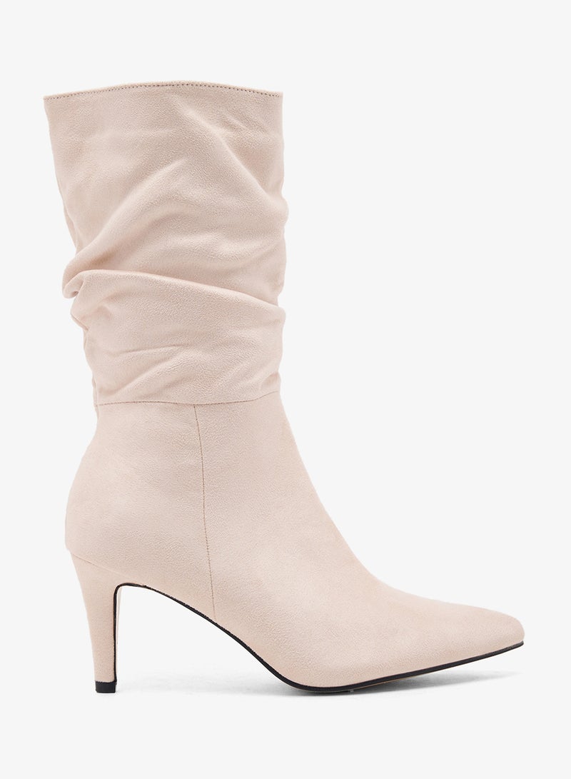Ginger Pointed Toe Slouched Ankle Boots - Image 1
