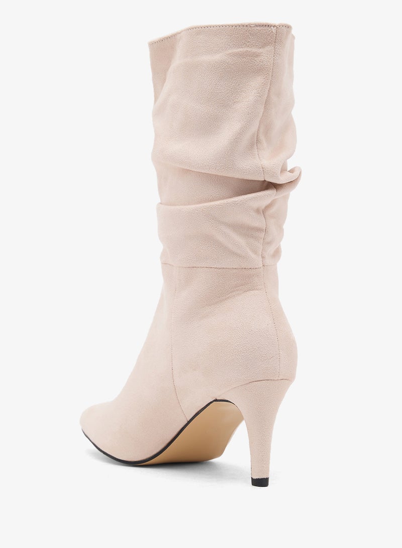 Ginger Pointed Toe Slouched Ankle Boots - Image 3