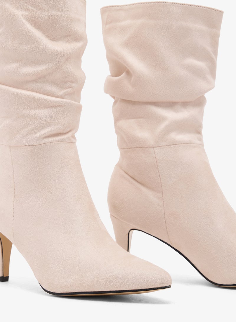 Ginger Pointed Toe Slouched Ankle Boots - Image 4