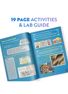 Playz Playz My First Coding & Computer Science Kit - Learn About Binary Codes, Encryption, Algorithms & Pixelation Through Fun Puzzling Activities Without Using a Computer for Boys, Girls, Teenagers, Kids  - Image 4