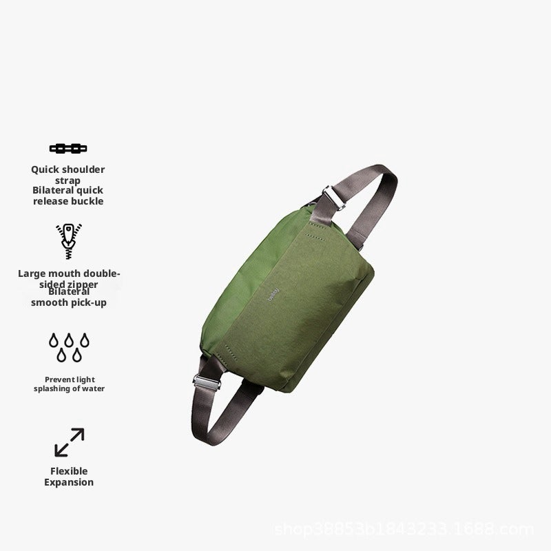 Men's 9L Australia Explorer Camera Chest Bag Waterproof Outdoor Sports Cycling Sling Waist Bag - Image 4