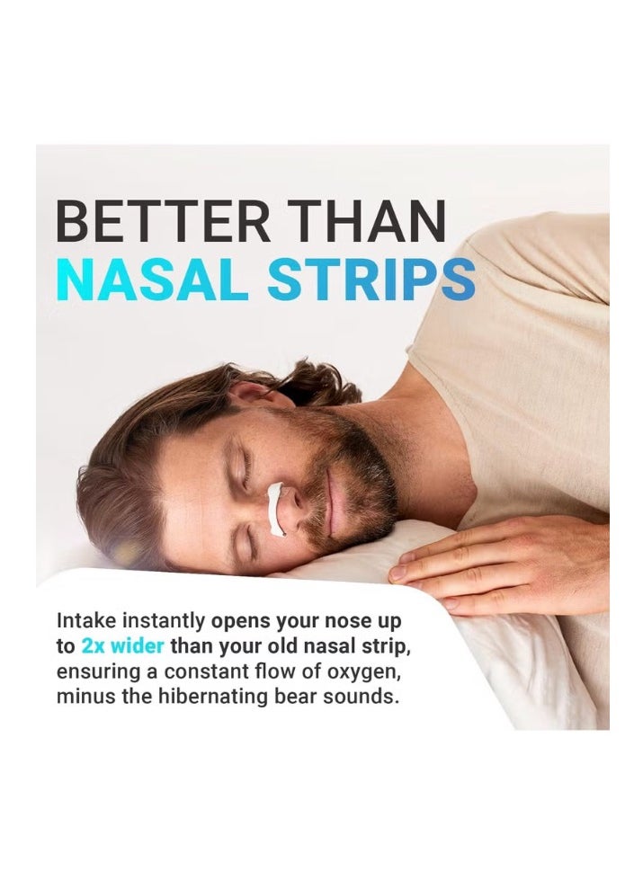 NOOM Anti-snoring nose patch Comfortable anti-snoring device (30 Count, Black) - Boost Oxygen Intake, Reduce Snoring, Improve Sleep Quality - Sweat Resistant, Skin Safe Nasal Strips - Extra Strength Snoring Solution  - Image 4