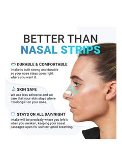 NOOM Anti-snoring nose patch Comfortable anti-snoring device (30 Count, Black) - Boost Oxygen Intake, Reduce Snoring, Improve Sleep Quality - Sweat Resistant, Skin Safe Nasal Strips - Extra Strength Snoring Solution  - Image 5