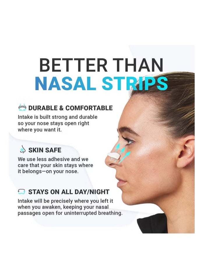 NOOM Anti-snoring nose patch Comfortable anti-snoring device (30 Count, Black) - Boost Oxygen Intake, Reduce Snoring, Improve Sleep Quality - Sweat Resistant, Skin Safe Nasal Strips - Extra Strength Snoring Solution  - Image 5