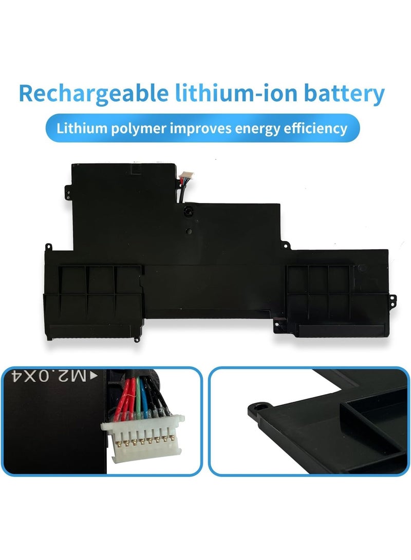 Terabyte BR04XL Laptop Battery Replacement for EliteBook Folio 1020 1030 G1 CTO M0D62PA M4Z18PA G9P64AV L7Z19PA M5U02PA Series 760505-005 765605-005 HSTNN-DB6M HSTNN-I26C 3 Cell Laptop Battery - Image 3