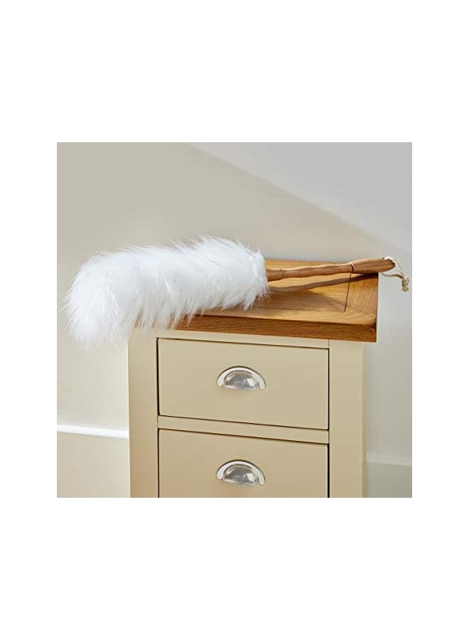 Addis Super Soft Wool Duster With A Naturally Sterile Bamboo Handle - Image 1