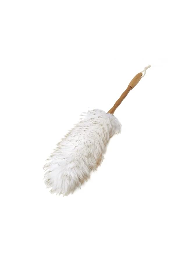 Addis Super Soft Wool Duster With A Naturally Sterile Bamboo Handle - Image 2